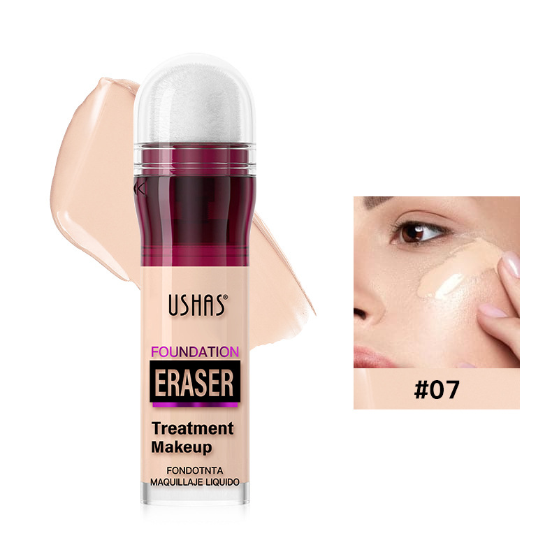 USHAS Europa y los Estados Unidos en stock de esponge de cabeza de esclarecedor, esclarecedor transparente, maquillaje suave y humectante UC009B