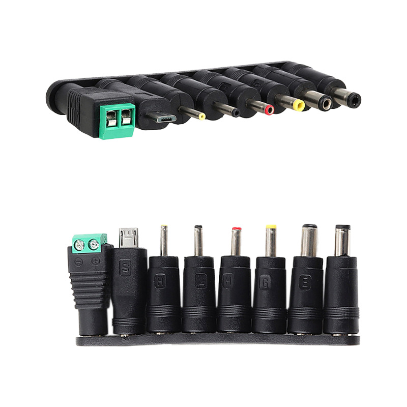 Cargador multifunción de 30W 8 fuente de alimentación ajustable estándar británica adaptador de cargador multifunción de 3V-12V