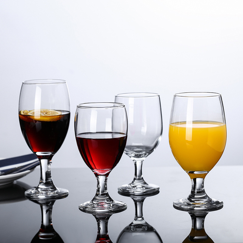 Libby Tempered Glass Wine Glass, Goblet, Multi-Functional Water Cup, Juice Cup, Red Wine Glass, Milk Cup, Beer Cup Libby Tempered Glass Wine Glass, Goblet, Multi-Functional Water Cup, Juice Cup, Red Wine Glass, Milk Cup, Beer Cup