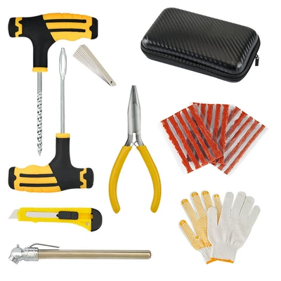 Motorcycle Tire Pvc Tool — Repair kit - 10pcs-a