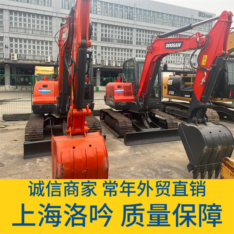 Exportación de Malasia de segunda mano Doosan DX60 - 9C excavadora noventa por ciento de buena calidad prueba de campo