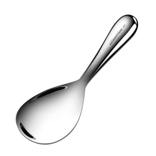 BB4C wholesale 304 stainless steel rice spoon large rice spoon non-stick rice household rice shovel with long handle