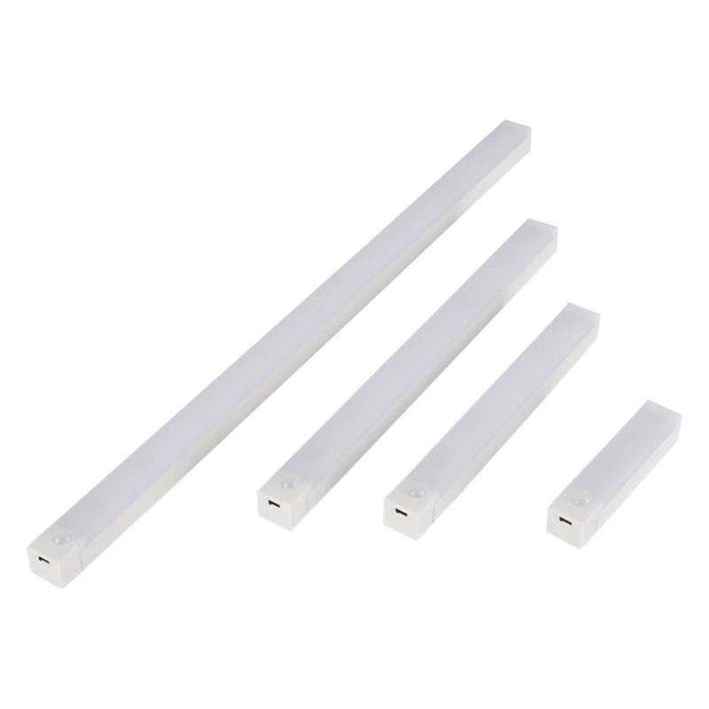 Светодиодная лента с датчиком движения, магнитная, для шкафа, винного шкафа, USB, беспроводная, ночник, длинная, перезаряжаемая, для шкафа