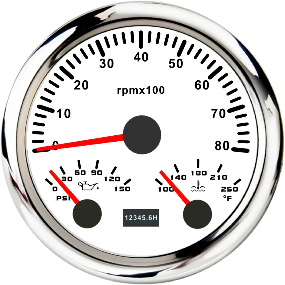 Modified universal thermometer, colorful lamp, 85mm, three-in-one