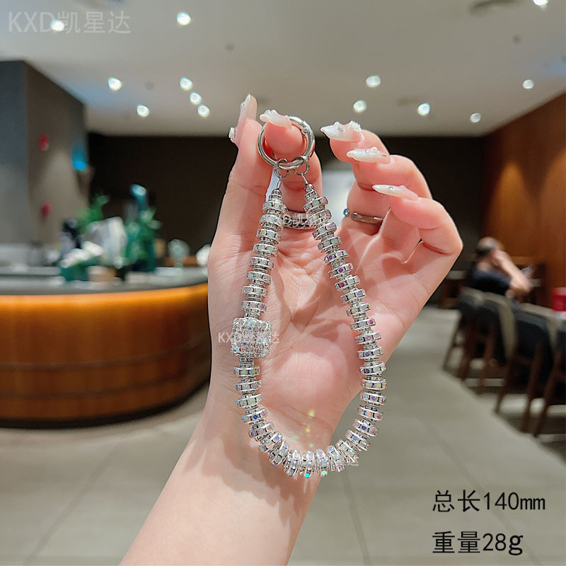 화이트 다이아몬드 링 + 사각 다이아몬드