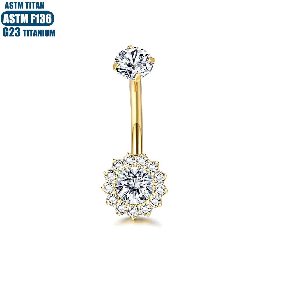 16G labret stud size and finish detail