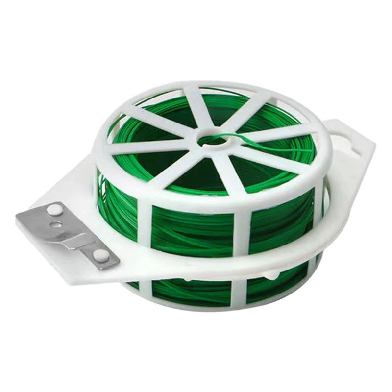 Садовый стяжной пластиковый провод для подвязки роз, опорная линия для растений, фиксирующий трос для цветов, овощей и фруктов