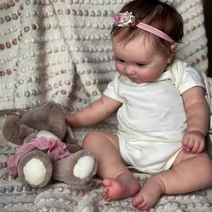 Muñeca Bebé Realista de Silicona Completa de 50 cm, NPK Genuina, Maddie, Suministro de Comercio Electrónico Transfronterizo, Envío Directo