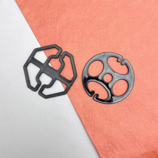 Manufacturer's Ready-Made Plastic Car Seat Cushion Cover Flower Plate Elastic Webbing Fixed Buckle Plum Blossom Disc Seat Disc Buckle