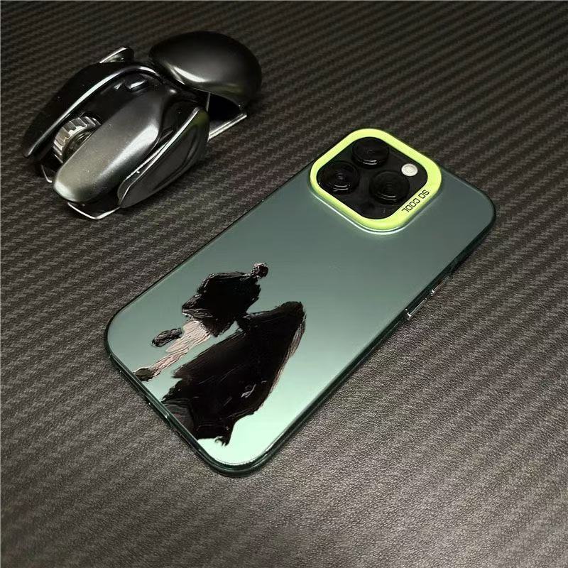 Pareja nueva aplicación iphone16 funda para teléfono móvil Apple 15promax/14 art 13pro12 Europa y América 11xr