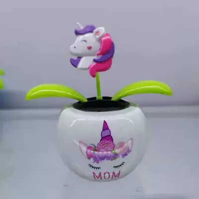 Solar Apple Flower Painted | Car ornaments