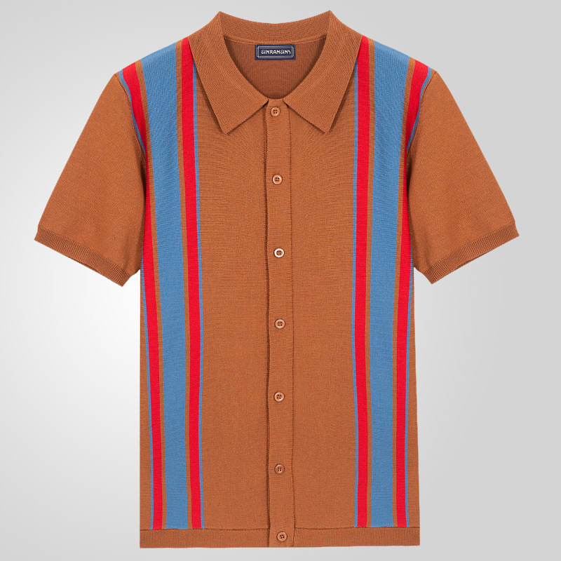 欧米の外国貿易のメンズアマゾンの夏の新型のニットは色のビジネスのpoloのシャツの男性のsy0171にぶつかります。|undefined