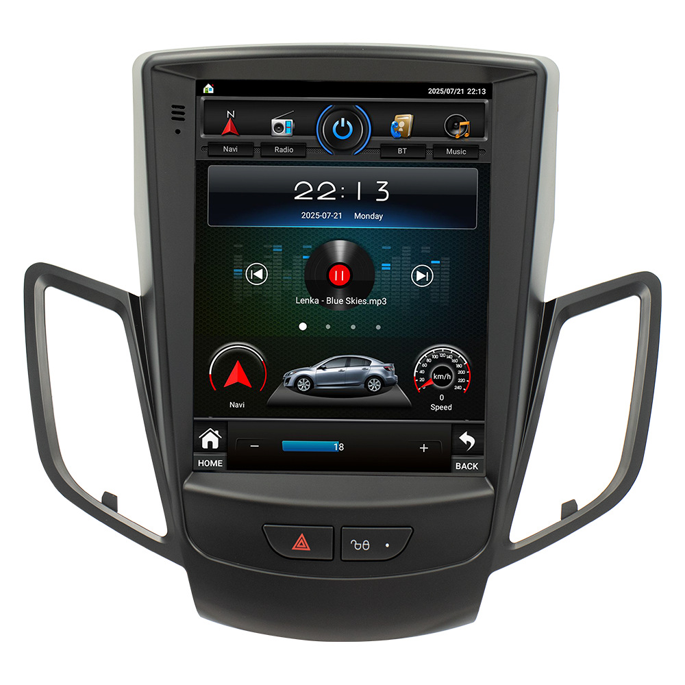 Aplicable a 06 ~ 16 Ford Fiesta Android vehículo de navegación en todo el cuerpo de cuatro núcleos / ocho núcleos motor