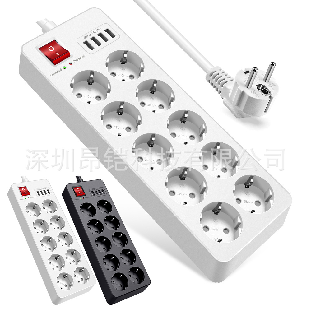 CE ROHS源头厂家厂家直销10位多功能欧规德标意大利标USB Type-C