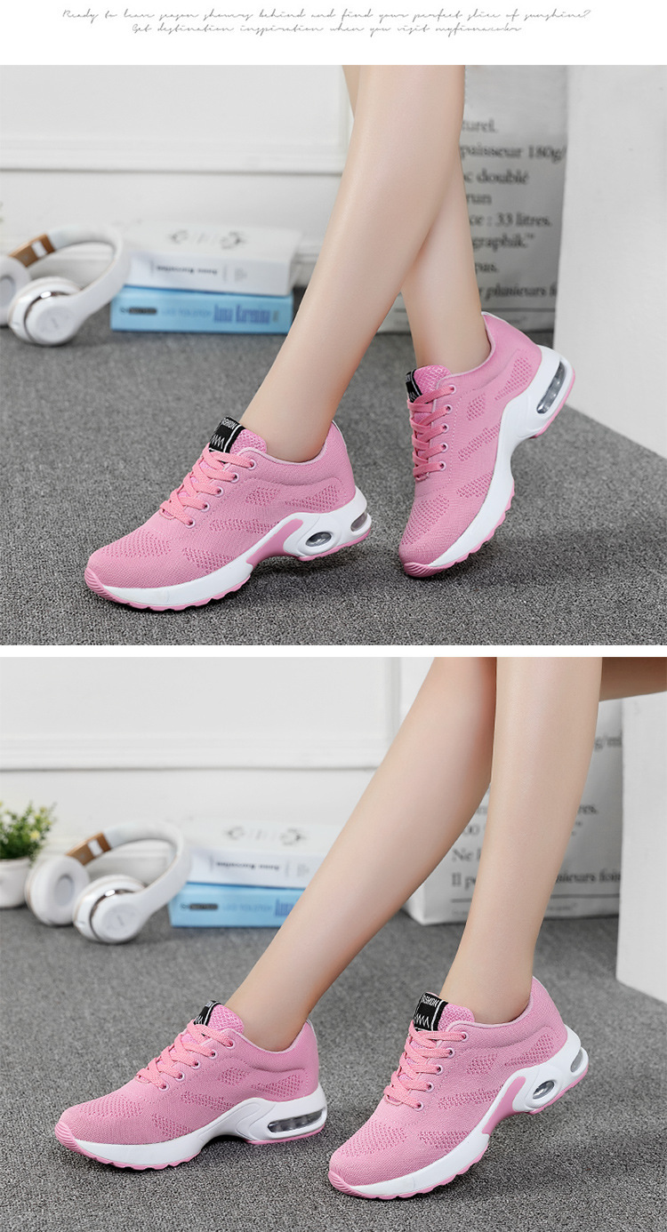 Women's Sports Solid Color Round Toe Sports Shoes display picture 7