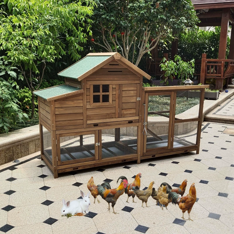 Большой открытый кролик-клетка кролик-клетка для детского сада домашняя клетка голландская свинья курица-утка клетка для голубя