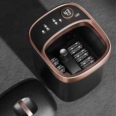 高多機能深桶泡足風呂桶電動足治療桶恒温加熱家庭用足底マッサージ足風呂