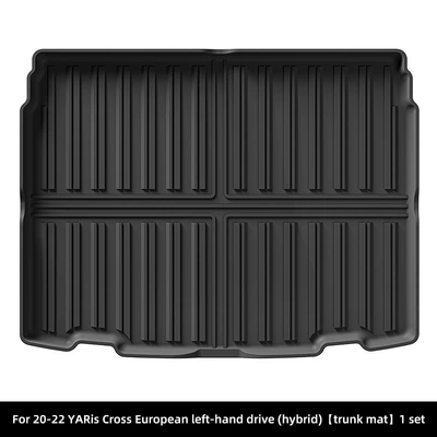 Modelə uyğun ayaqaltı Yaris Car Special Floor - 20-22-toyota-yaris-cross-left-hand-drive-hybrid-trunk-mat-europe
