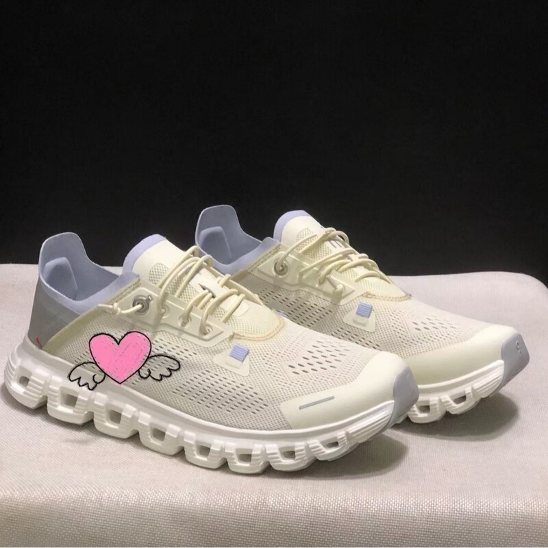 Putian Shoes on Cloud 6 Coast Slip-On Lightweight Running Shoes with Heel Cushioning for Men and Women Sports