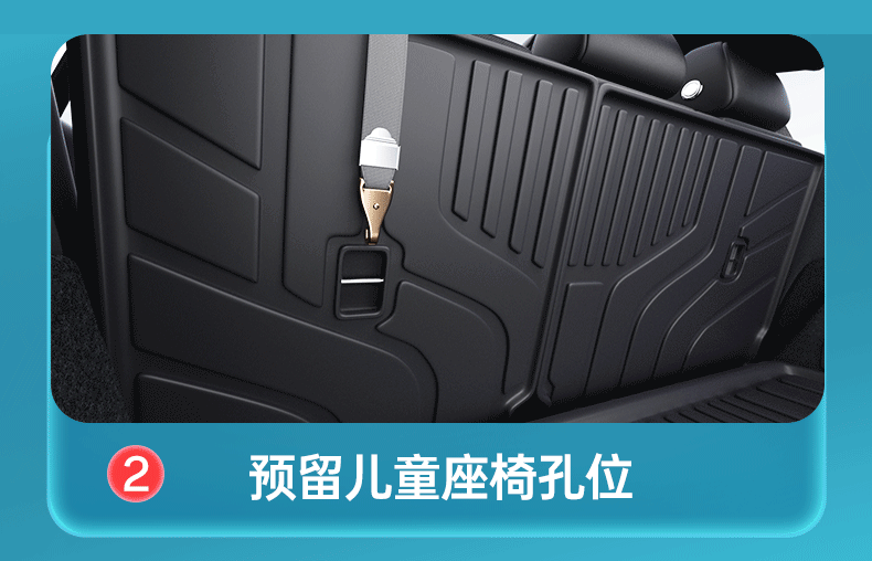 Suitable for 25 Models of Leapmotor B01 Trunk Mats, Complete Collection of Car Interior Accessories, Tpe Trunk Mats, B01 Modification Parts