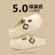 Qidan Shoe Factory Birkenstock Shoes Baotou Half Slippers Women's Summer Lightweight Lazy Shoes Outerwear Flat Sandals Women's