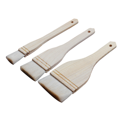 Barbecue sauce brush commercial baking wool brush boar bristle brush home use plastic handle oil brush kitchen food brush