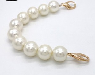 Pearl handbag chain bag accessories handmade bag Hyuna with woven bag single buy pearl hand-in-hand chain