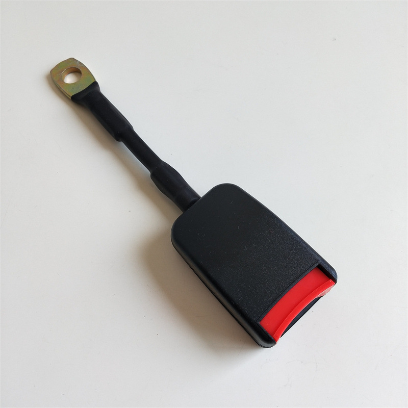 in stock car seat belt seat socket with alarm line bus seat belt lock buckle truck forklift slot wholesale