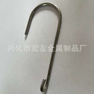 多功能S钩挂钩厨房浴室衣物挂钩不锈钢银色小S钩加粗开口钩S型铁