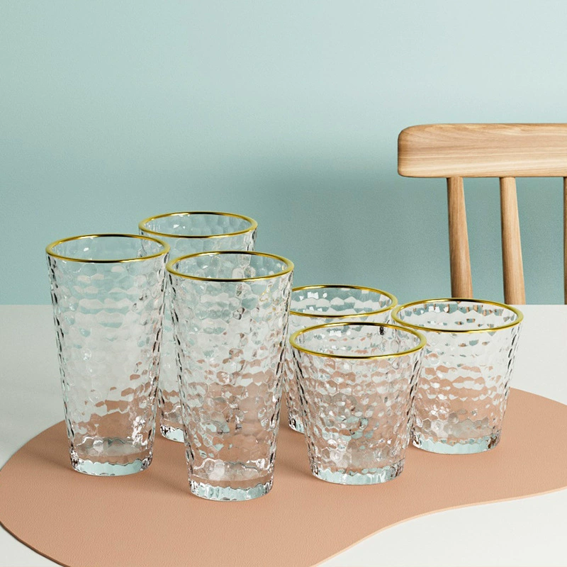 Г Glassware в японском стиле Phnom Penh Hammer Grape, высокоценное стекло, стойкое к нагреванию, стакан для воды, чашка для напитков из сока