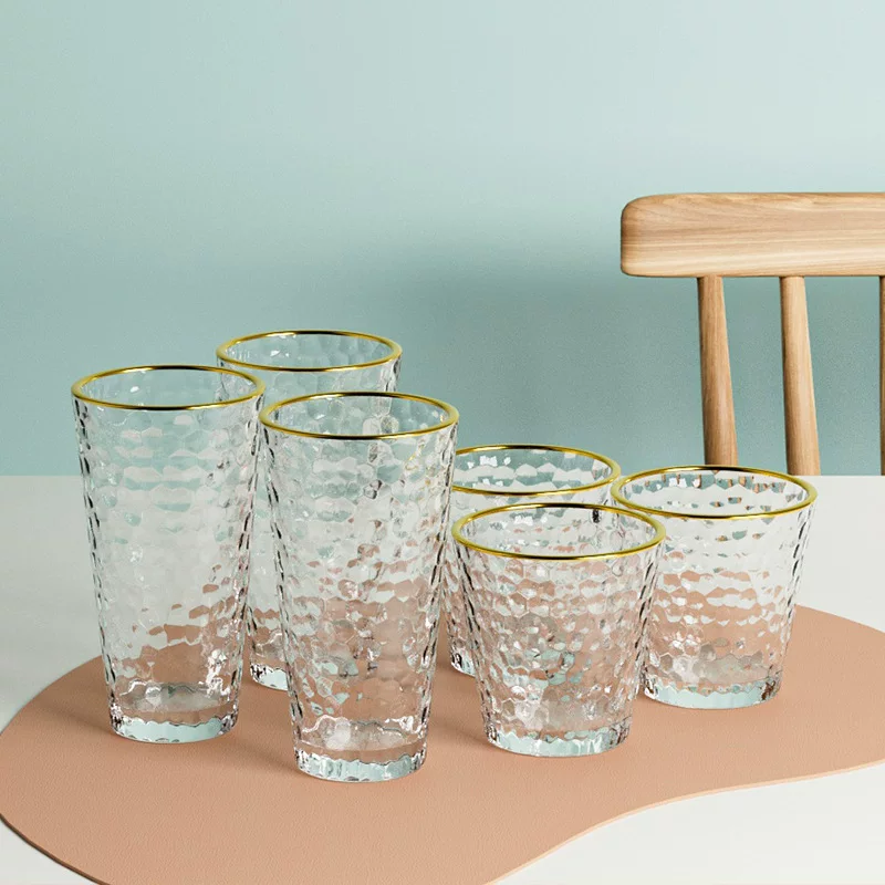 Г Glassware в японском стиле Phnom Penh Hammer Grape, высокоценное стекло, стойкое к нагреванию, стакан для воды, чашка для напитков из сока