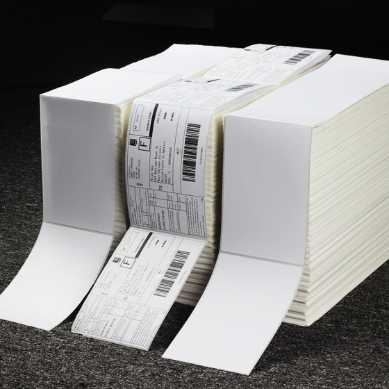Eyoubao special 100*100*150 folding three-proof thermal label paper adhesive express logistics surface single sticker