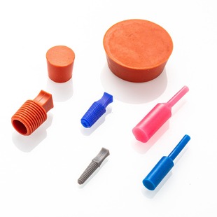 High Temperature Resistant Silicone Plug White Anti-Corrosion Cone Spray Paint Screw Sealing Protection Plug Silicone Plug
