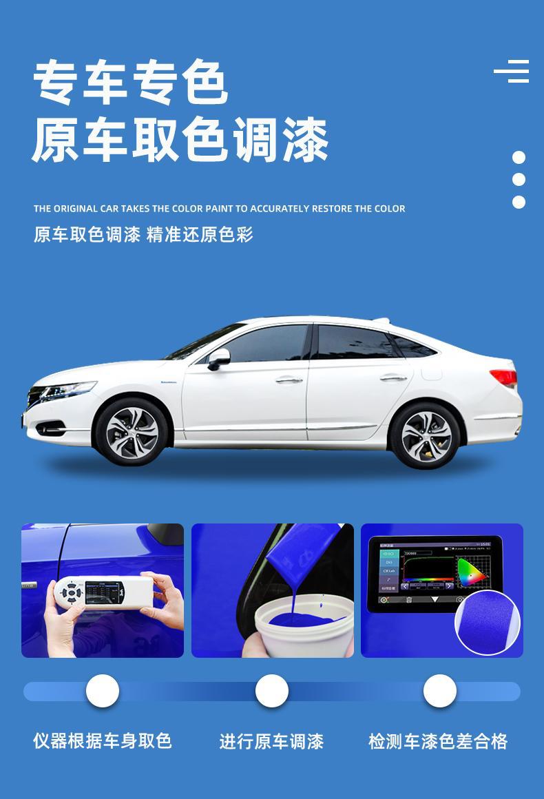 Mercedes-Benz car self-painting c260 Arctic white A- class C- class glc obsidian black gla car paint to remove scratches and repair paint