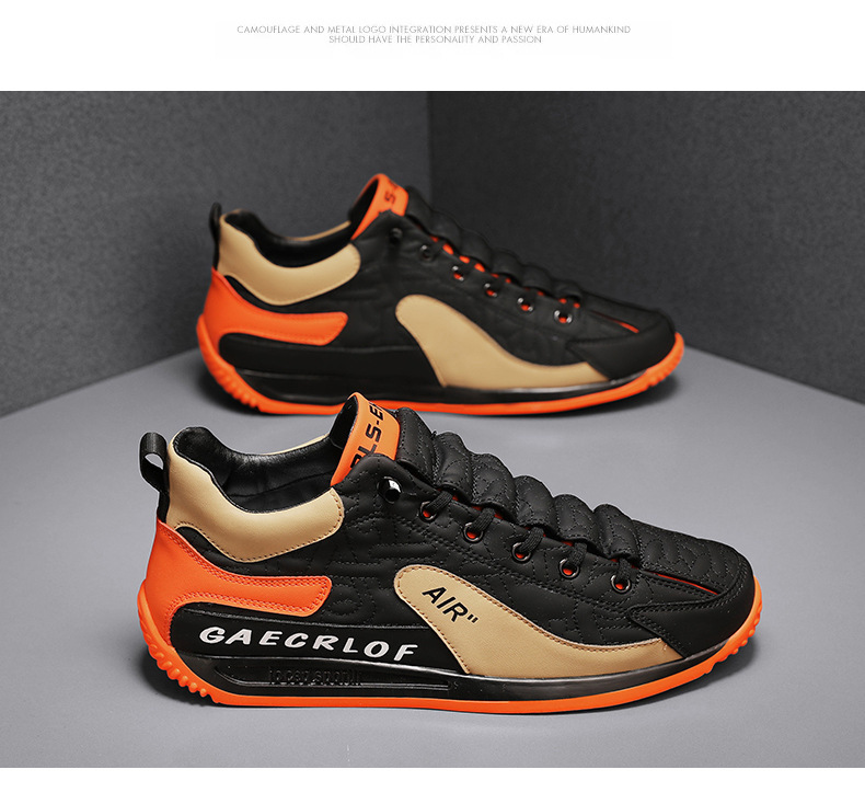 Eathable Forrest Gump Shoes Men S New Low Top Slip On Korean Version Of The Sneakers Soft Soled Leather Cross Border_voghion.com