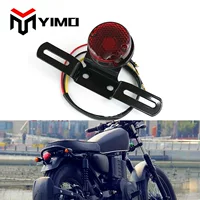Мотоцикл модифицированный Harley Cruise Prince автомобиль модифицированный ретро металлический задний фонарь стоп-сигнал номерной знак Harley задний фонарь