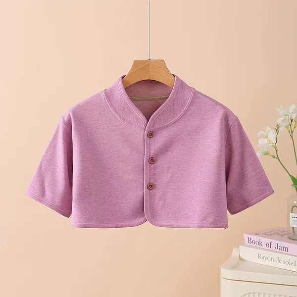Autumn and winter postpartum shoulder protector, warm wool neck protector for sleeping, prevents catching a cold and protects from the cold, comfortable and versatile vest for middle-aged and elderly people at home