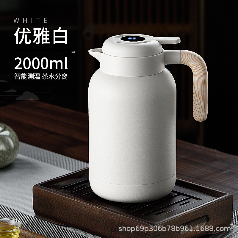 316 de acero inoxidable tetera estofada olla térmica miso antiguo té blanco cáscara de mandarina olla estofada Shangming cafetera hervidor