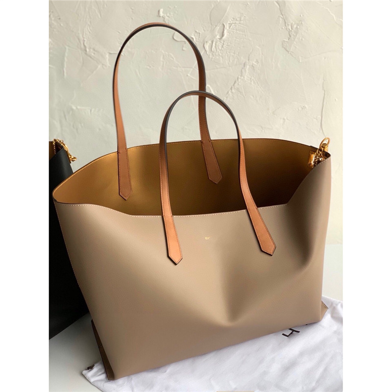 水桶包 金属复古风格双G搭扣 平贴口袋 购物袋独立小包多用途