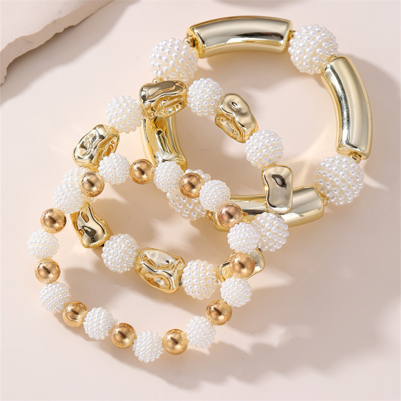 Modisches Perlenarmband Mit Muschel Elementen Für Damen_voghion.com