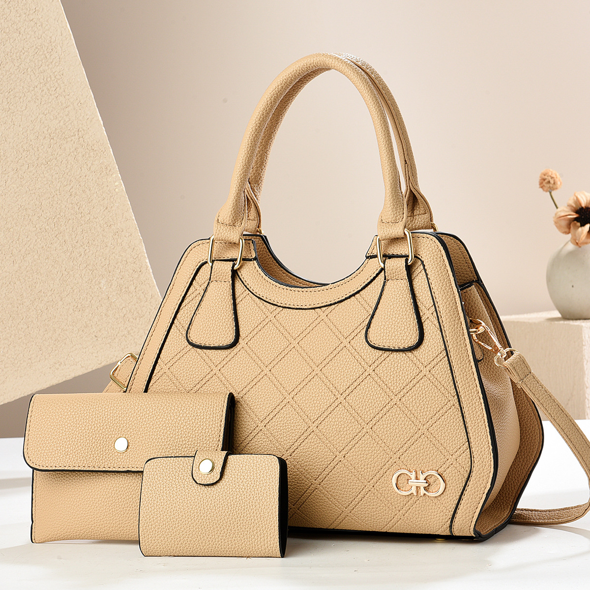 2025 nuevo bolso de hombro para mujer, bolso de estilo de viaje de trabajo, bolso de temperamento de moda casual de mujer de gran capacidad