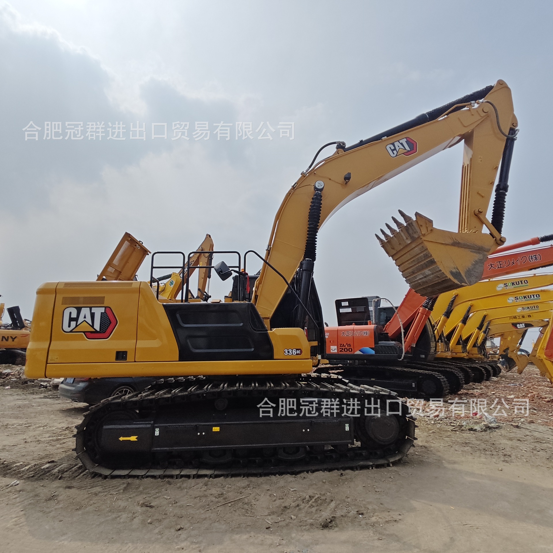 Excavadora de venta directa CAT336GC330GC320GC Excavadora de orugas de gran tamaño