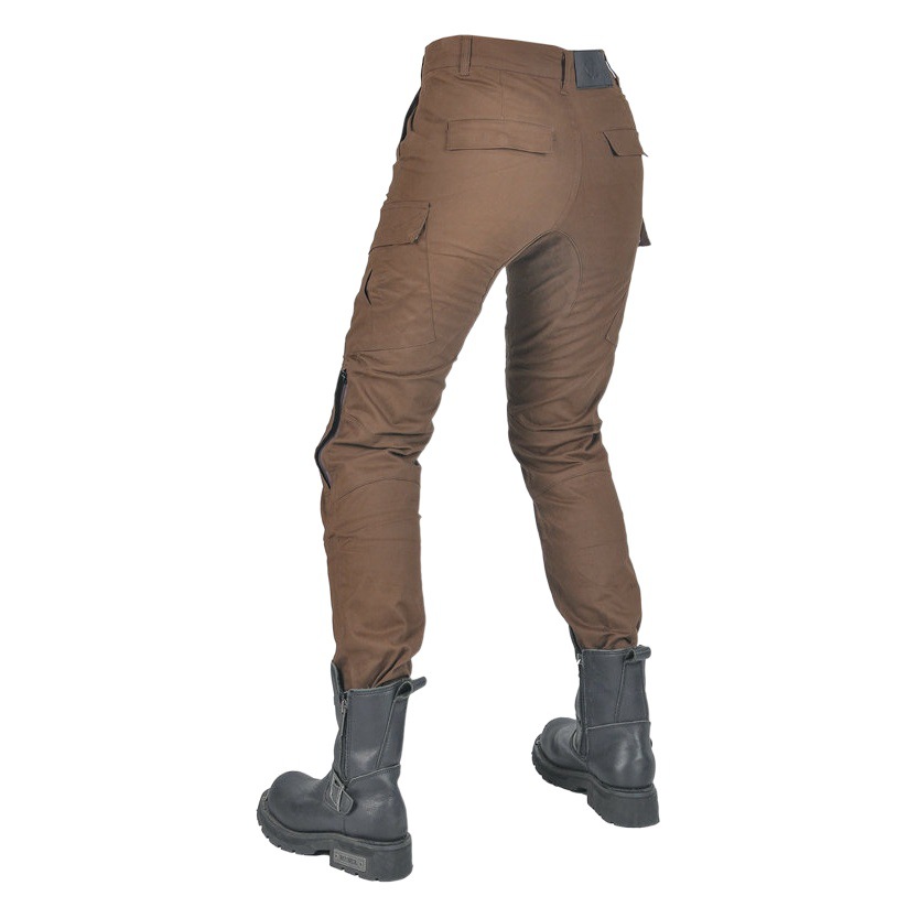 Volero motocicleta cuatro estaciones anti-caída pantalones de ciclismo transpirable cintura alta Mujer Caballero motocicleta anti-caída pantalones alargados equipo de protección