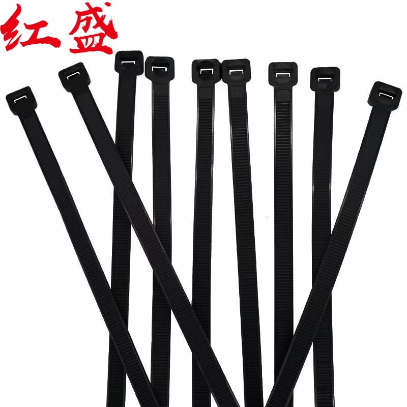 CV-635SB黑色红盛塑料-尼龙扎带 电工扎带 100根/包