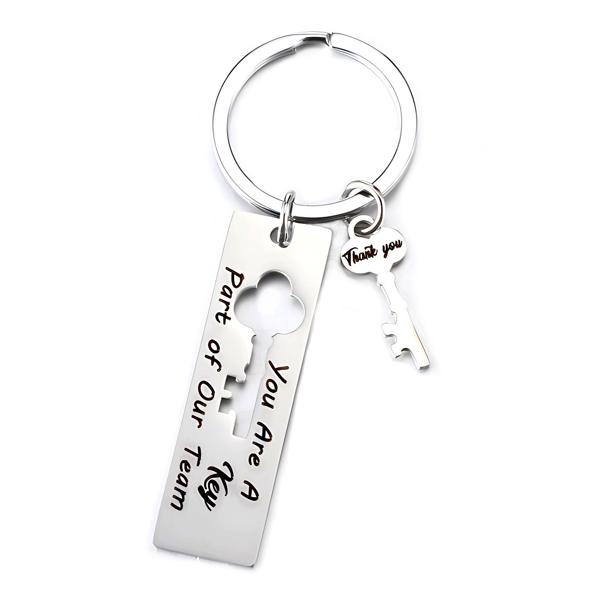 Ключ новоя Amazon officinale you are a key paer of you из нержавеющей стали брелок подарок