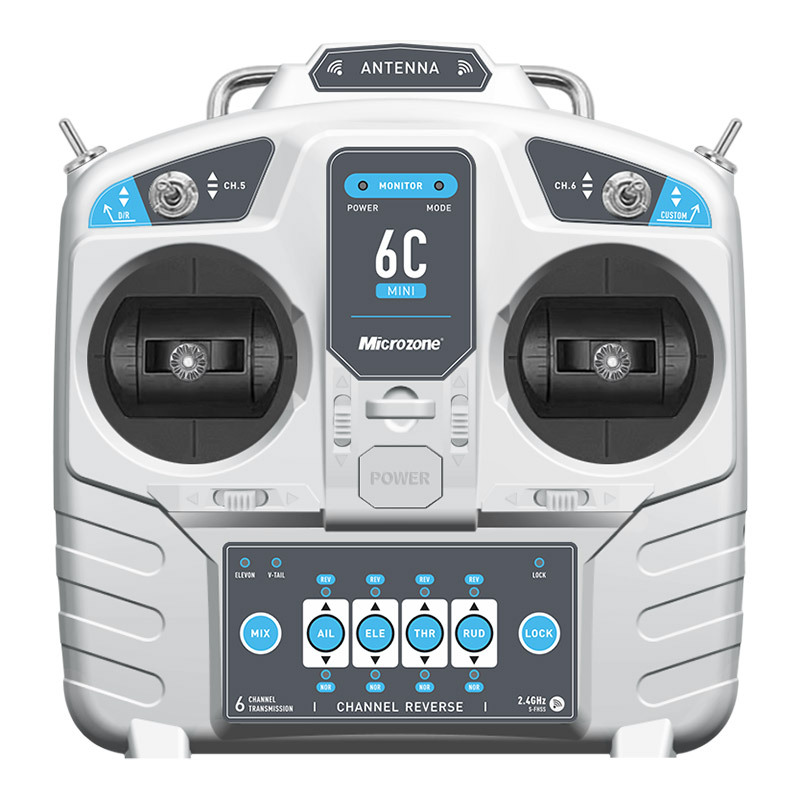 Передатчик Microzone MC6C Mini левый троттл