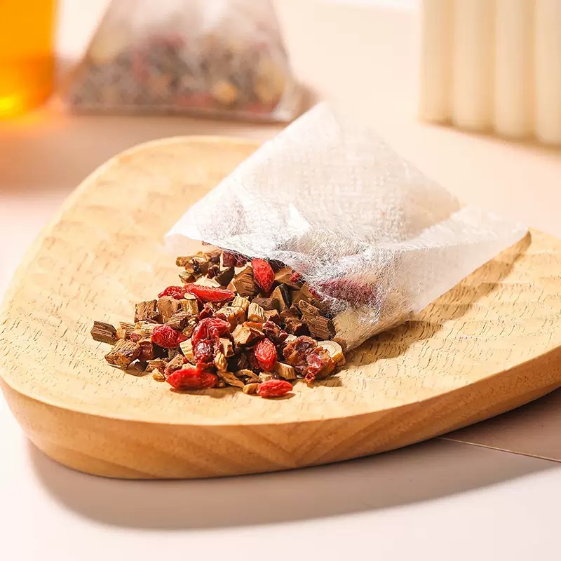 Shuang Shen Ling Zhi Huang Qi Tea Triangle Tea Bags Astragalus Reishi Codonopsis Blend 80g Hot Brew key features