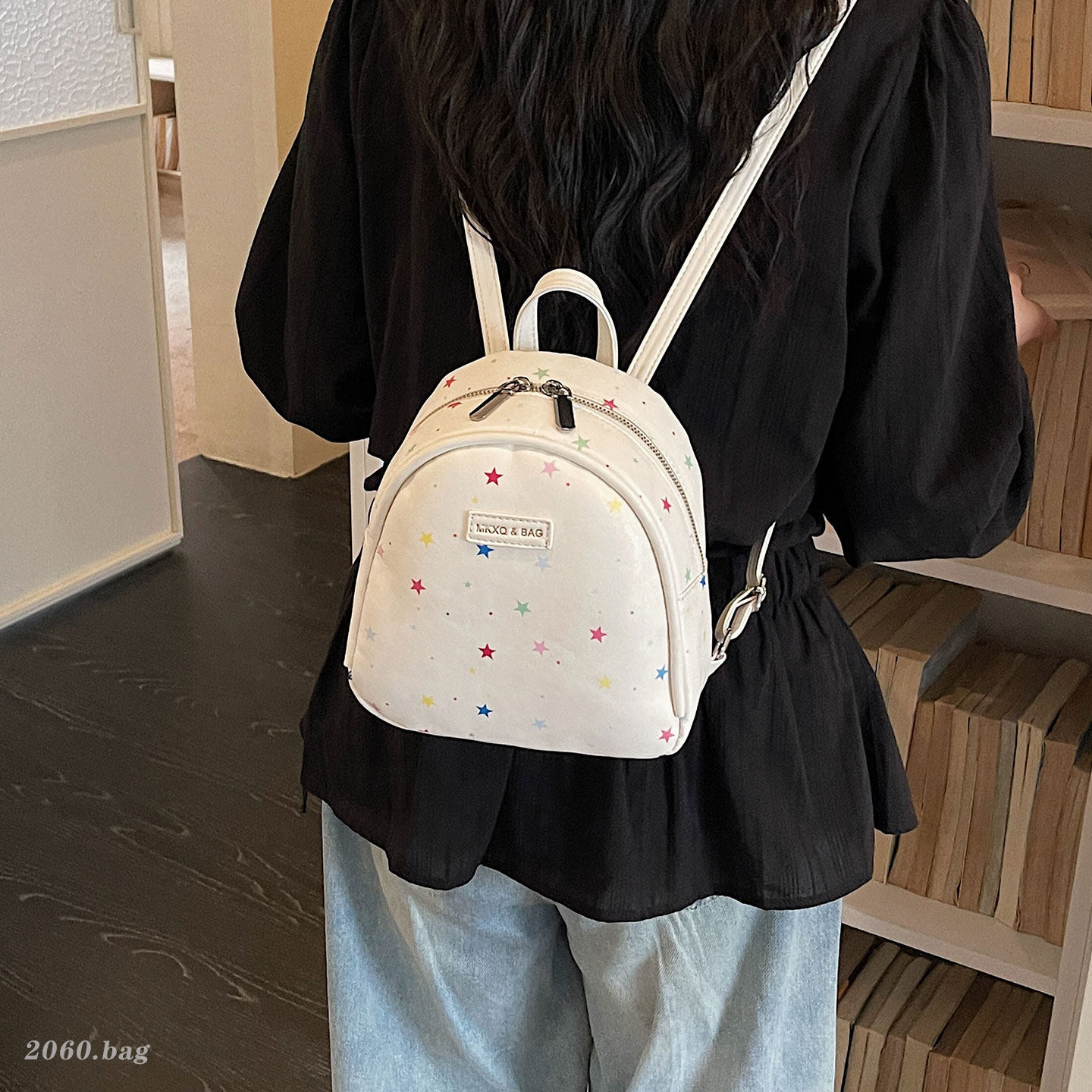 2026 nueva nicho estrellas diarias bolsas de estudiantes de verano bolsas escolares ligeras de gran capacidad coreana