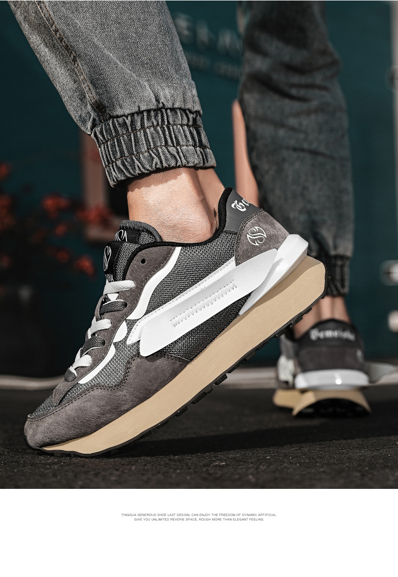Herren Arbeitsschuhe Sneakers Synthetik Leicht zu reinigen Strapazierfähige Schuhe Sneakers_voghion.com