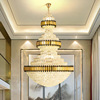 Modern and minimalistic ceiling lamp for country house suitable for stairs for living room, light luxury style